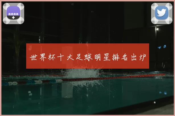 世界杯十大足球明星排名出炉