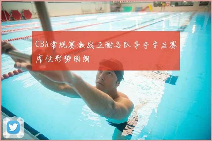 CBA常规赛激战正酣各队争夺季后赛席位形势明朗