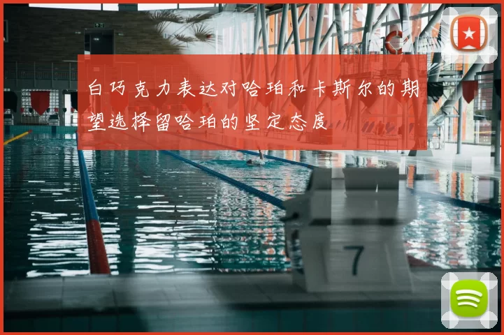 白巧克力表达对哈珀和卡斯尔的期望选择留哈珀的坚定态度