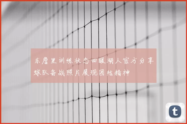东詹里训练状态回暖湖人官方分享球队备战照片展现团结精神